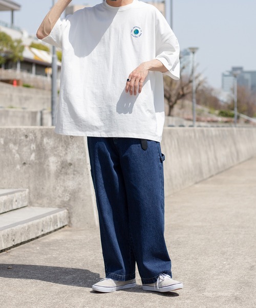 kutir（クティール）の「ロゴアソートビッグTシャツ（Tシャツ/カットソー・メンズ・ホワイト/ライトブルー/オフホワイト/ブラック/オレンジ/ダークブルー・MEDIUM/LARGE）」の8枚目の写真