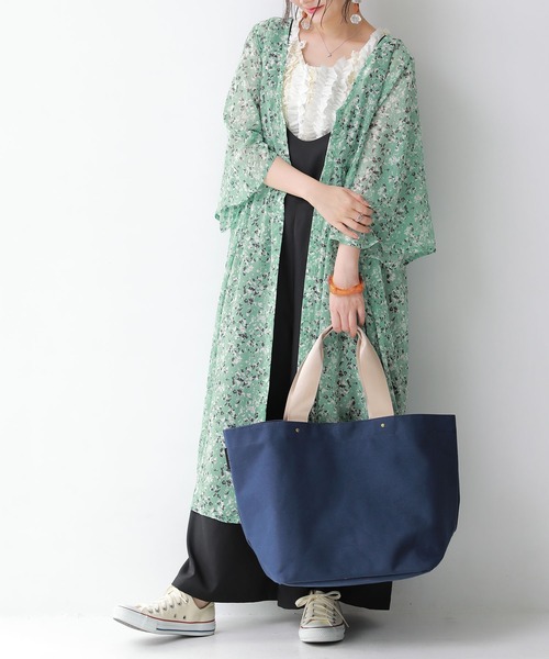 osharewalker（オシャレウォーカー）の「【廃盤】『ボリュームレースフリルタンク』（タンクトップ・レディース・ブラック/オフホワイト/グリーン/ピンク・2/1）」の8枚目の写真