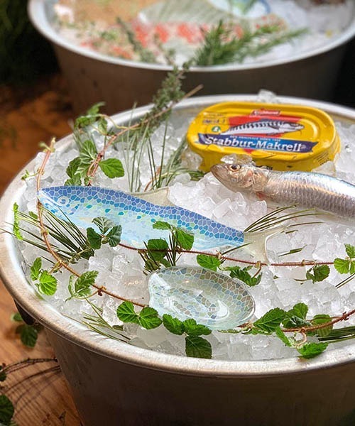 DULTON(ダルトン)の「GLASS FISHERY PLATE SARDINE/ガラスフィッシャリープレート サーディン(食器・メンズ・その他・FREE)」の4枚目の写真