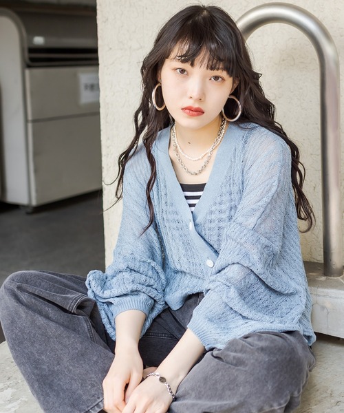 RASVOA（ラスボア）の「シルバーチェーンマンテルネックレス（ネックレス・レディース・シルバー・FREE）」の8枚目の写真