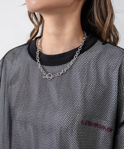 RASVOA（ラスボア）の「シルバーチェーンマンテルネックレス（ネックレス・レディース・シルバー・FREE）」の10枚目の写真