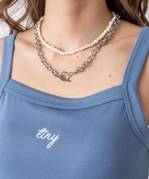 RASVOA（ラスボア）の「シルバーチェーンマンテルネックレス（ネックレス・レディース・シルバー・FREE）」の11枚目の写真