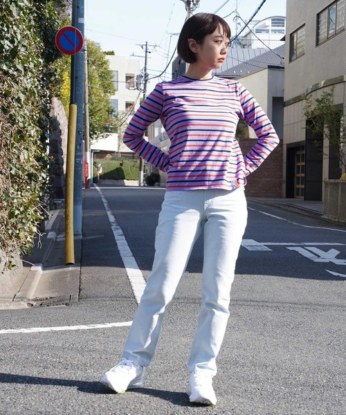 T BY ALEXANDER WANG(ティーバイ アレキサンダーワン)の「t-by alexanderwang CULT - PALE BLUE(その他パンツ・レディース・ライトブルー・26inch)」の4枚目の写真