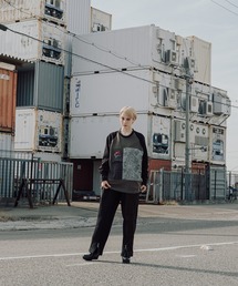 N'enuphar（ネニュファール）の「N'enuphar ワッペンミックススウェット（スウェット）」