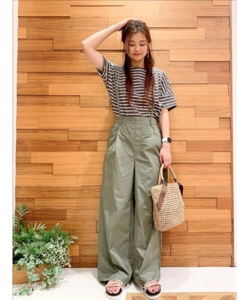 SHOO・LA・RUE（シューラルー）の「◆ペーパーソフトリボンミニトート（トートバッグ・レディース・ベージュ/ネイビー・00）」の10枚目の写真