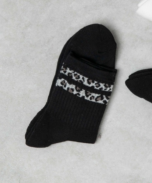 WEGO（ウィゴー）の「WEGO/2ラインソックス（ソックス/靴下・レディース・ホワイト/ブラック/グリーン/ブルー/ワイン/その他1/その他2/その他3・23-25cm）」の8枚目の写真