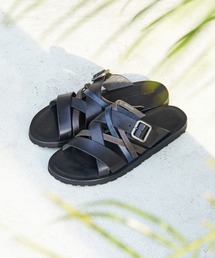 alfredoBANNISTER | 【定番】マルチクロス レザーサンダル(サンダル)