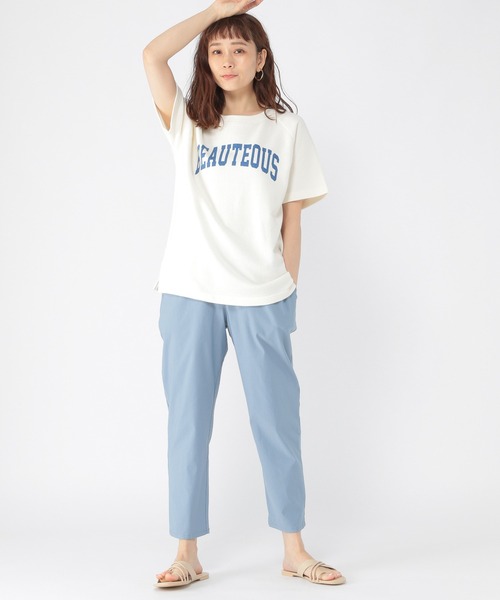 studio CLIP（スタディオクリップ）の「ハイストレッチスリムテーパードパンツ[プラスサイズあり]（その他パンツ・レディース・ブラック/ライトブルー/カーキ/ライトグレー・MEDIUM/XXX-LARGE/X-LARGE/SMALL/XX-LARGE/LARGE）」の12枚目の写真