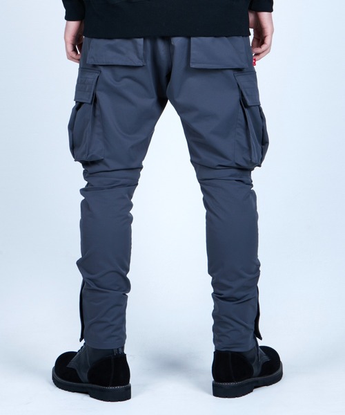 VIRGOwearworks（ヴァルゴウェアワークス）の「NEW GRAPING CARGO（カーゴパンツ・メンズ・チャコールグレー/ブラック・4/2/3）」の5枚目の写真