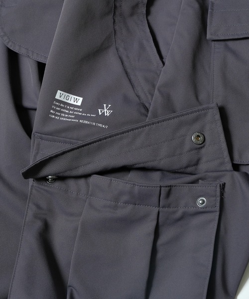 VIRGOwearworks（ヴァルゴウェアワークス）の「NEW GRAPING CARGO（カーゴパンツ・メンズ・チャコールグレー/ブラック・4/2/3）」の9枚目の写真