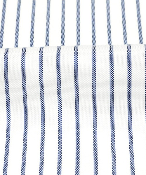 TOKYO SHIRTS（トウキョウシャツ）の「形態安定ノーアイロン ホリゾンタルワイド衿 半袖ビジネスワイシャツ（ビジネスシャツ・レディース・ネイビー・XL/XS/M/LL/S/L）」の4枚目の写真