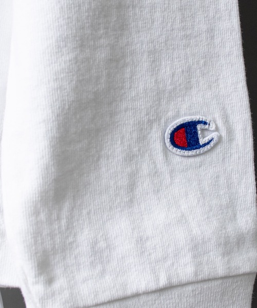 Champion（チャンピオン）の「【 Champion / チャンピオン 】T1011  L/S T-SHIRT WITH POCKET MADE IN USA  ポケットロングスリーブTシャツ C5P401（Tシャツ/カットソー・メンズ・ホワイト/ブラック/グレー/モスグリーン/グリーン/ネイビー・MEDIUM/LARGE/X-LARGE）」の18枚目の写真