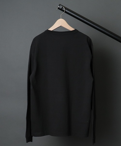 Champion（チャンピオン）の「【 Champion / チャンピオン 】T1011  L/S T-SHIRT WITH POCKET MADE IN USA  ポケットロングスリーブTシャツ C5P401（Tシャツ/カットソー・メンズ・ホワイト/ブラック/グレー/モスグリーン/グリーン/ネイビー・MEDIUM/LARGE/X-LARGE）」の20枚目の写真