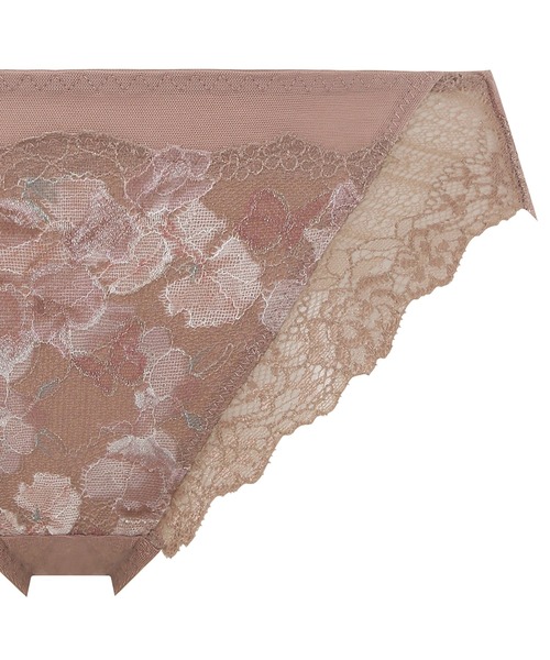 Triumph（トリンプ）の「恋するブラ533 レギュラーショーツ TR533 Hikini（ショーツ・レディース・ブラウン/ダークブルー・LL/L/M/3L）」の3枚目の写真