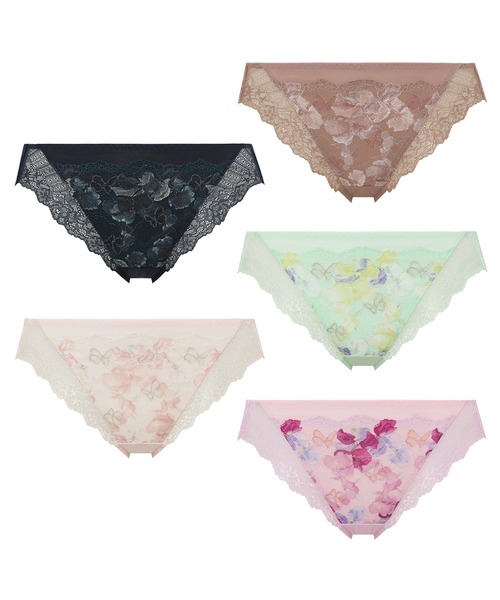 Triumph（トリンプ）の「恋するブラ533 レギュラーショーツ TR533 Hikini（ショーツ・レディース・ブラウン/ダークブルー・LL/L/M/3L）」の5枚目の写真