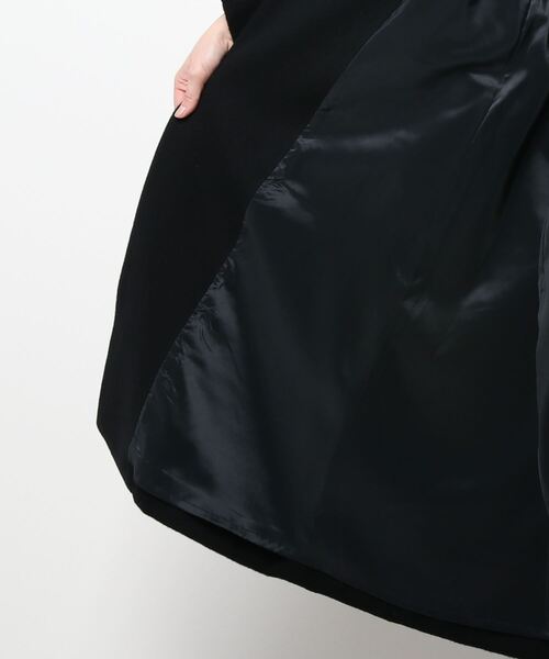 Dear Princess（ディアプリンセス）の「エクセレントビーバー　コート（ステンカラーコート・レディース・ベージュ/ライトブラウン/ブラック・MEDIUM/SMALL）」の4枚目の写真