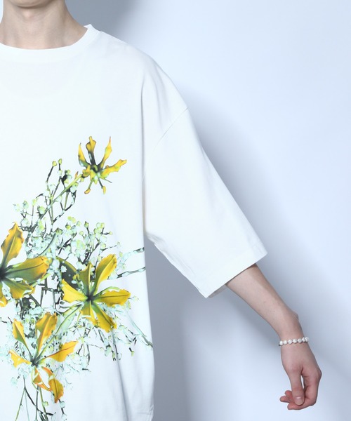 HARE(ハレ)の「フォトプリントBIGTEE by DAIKI NAKAMURA(HARE)(Tシャツ/カットソー・メンズ・オフホワイト/ブラック/ベージュ・SMALL/MEDIUM)」の21枚目の写真