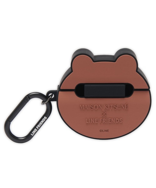 Maison Kitsune(メゾンキツネ)の「LINE x KITSUNE BROWN AIRPODS PRO CASE(スマホグッズ・メンズ・ブラウン・U)」の2枚目の写真