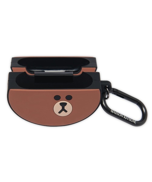 Maison Kitsune(メゾンキツネ)の「LINE x KITSUNE BROWN AIRPODS PRO CASE(スマホグッズ・メンズ・ブラウン・U)」の3枚目の写真