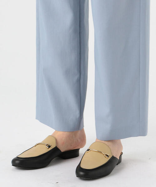 TOMORROWLAND (トゥモローランド)の「ユーティリティツイル フロントタックパンツ(スラックス・レディース・レッド/ライトブルー/ネイビー・32/36/34)」の17枚目の写真