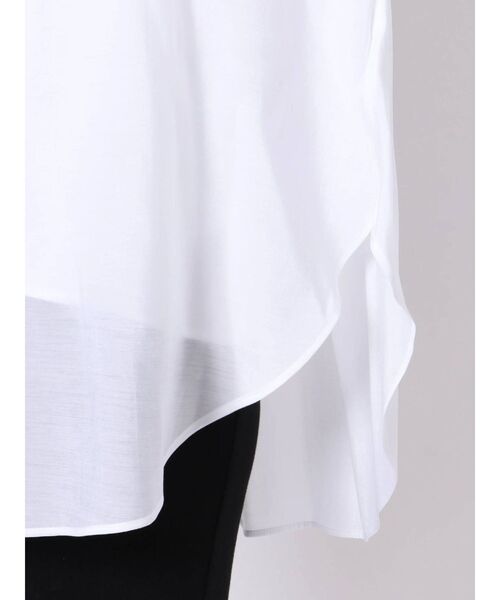 MERCURYDUO（マーキュリーデュオ）の「スタンドカラーバックシャンブラウス（シャツ/ブラウス・レディース・オフホワイト/ライトブルー/ラベンダー・FREE）」の14枚目の写真