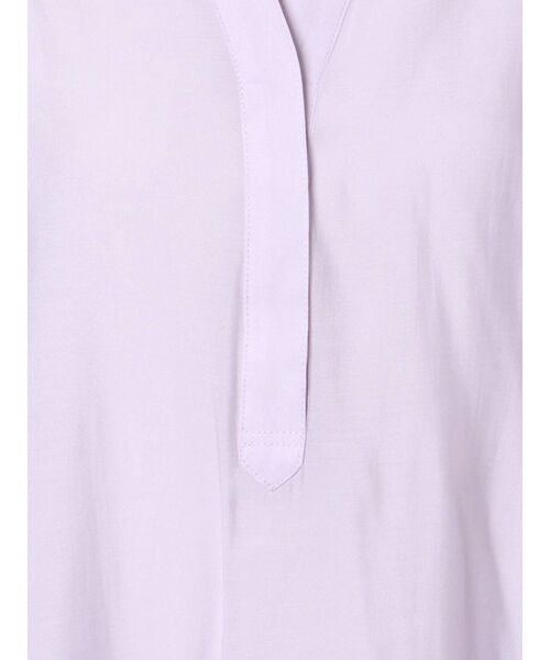 MERCURYDUO（マーキュリーデュオ）の「スタンドカラーバックシャンブラウス（シャツ/ブラウス・レディース・オフホワイト/ライトブルー/ラベンダー・FREE）」の17枚目の写真