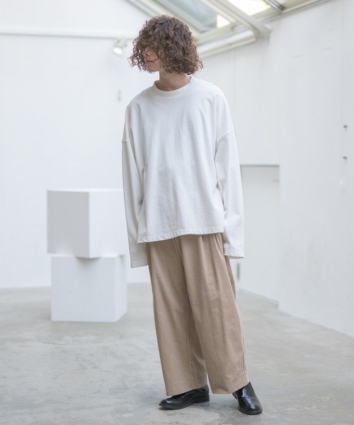 CASPER JOHN（キャスパージョン）の「コーデュロイワイドテーパードパンツ（その他パンツ・メンズ・ブラウン/ベージュ/ブラック・マルチサイズ）」の5枚目の写真