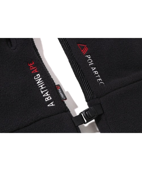 A BATHING APE(アベイシングエイプ)の「BAPE POLARTEC GLOVES(手袋・メンズ・ブラック/ベージュ・MEDIUM/LARGE)」の4枚目の写真