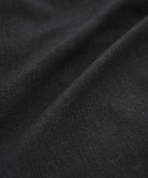 ROPE' PICNIC（ロペピクニック）の「デニム裾フリンジパンツ（デニムパンツ・レディース・ブラック/ネイビー・36/38/40）」の3枚目の写真