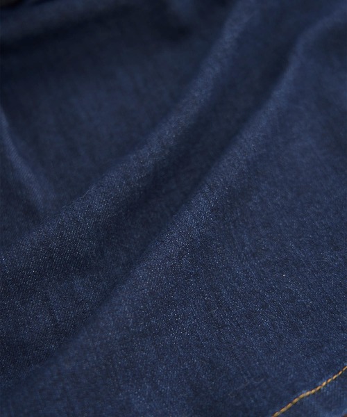 ROPE' PICNIC（ロペピクニック）の「デニム裾フリンジパンツ（デニムパンツ・レディース・ブラック/ネイビー・36/38/40）」の7枚目の写真