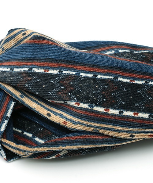 チチカカ（チチカカ）の「ストライプコーデュロイヘアバンド（ヘアバンド・レディース・ネイビー/レッド/オレンジ・FREE）」の13枚目の写真