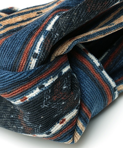 チチカカ（チチカカ）の「ストライプコーデュロイヘアバンド（ヘアバンド・レディース・ネイビー/レッド/オレンジ・FREE）」の15枚目の写真