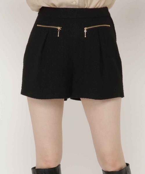 REDYAZEL（レディアゼル）の「ツィードショートパンツ（その他パンツ・レディース・オフホワイト/ブルー/ブラック/ネイビー・SMALL/MEDIUM）」の8枚目の写真