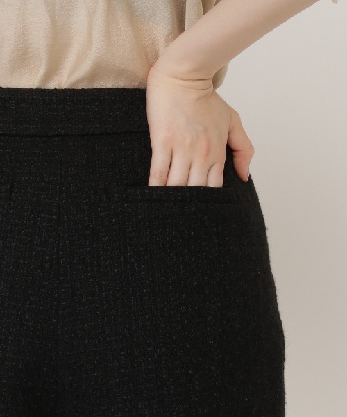 REDYAZEL（レディアゼル）の「ツィードショートパンツ（その他パンツ・レディース・オフホワイト/ブルー/ブラック/ネイビー・SMALL/MEDIUM）」の13枚目の写真