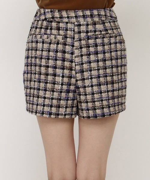 REDYAZEL（レディアゼル）の「ツィードショートパンツ（その他パンツ・レディース・オフホワイト/ブルー/ブラック/ネイビー・SMALL/MEDIUM）」の18枚目の写真