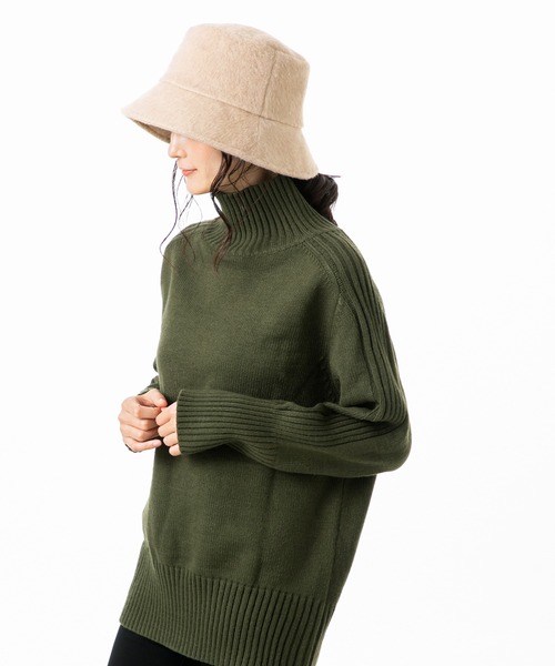 QUEENHEAD(クイーンヘッド)の「シャギーバケットハット(ハット・レディース・グレー/ラベンダー/ベージュ/チャコール・FREE)」の20枚目の写真