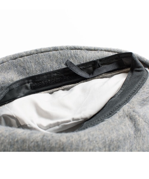 QUEENHEAD(クイーンヘッド)の「シャギーバケットハット(ハット・レディース・グレー/ラベンダー/ベージュ/チャコール・FREE)」の9枚目の写真