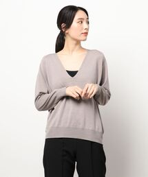 human woman | ◆コットンウールプルオーバー(ニット/セーター)