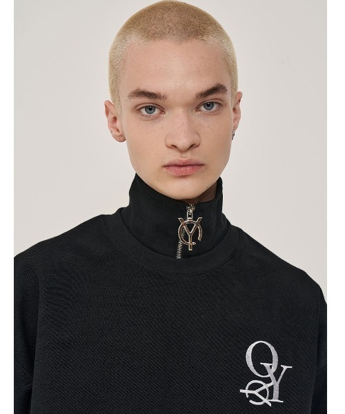 OY（オーワイ）の「『OY/オーワイ』REVERSE ZIPPER POLA MTM/ リバース ジッパーポーラ スウェットシャツ プルーオーバー（スウェット・メンズ・グリーン/ホワイト/ブラック・FREE）」の12枚目の写真