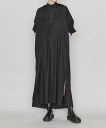 ASTRAET | ＜ASTRAET（アストラット）＞スキッパー ワンピース(ワンピース)