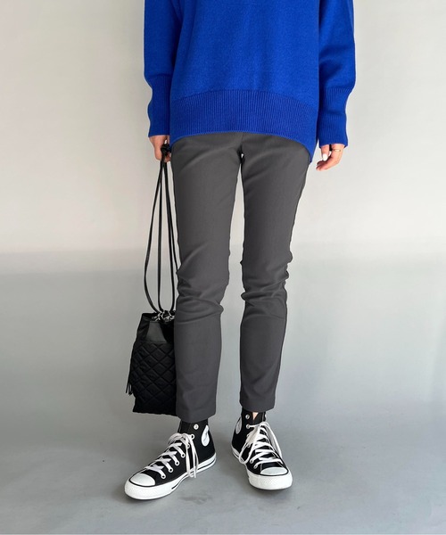 PICCIN（ピッチン）の「メリルハイテンションサーモストアパンツ（その他パンツ・レディース・チャコールグレー/ブラック/ベージュ・M）」の3枚目の写真