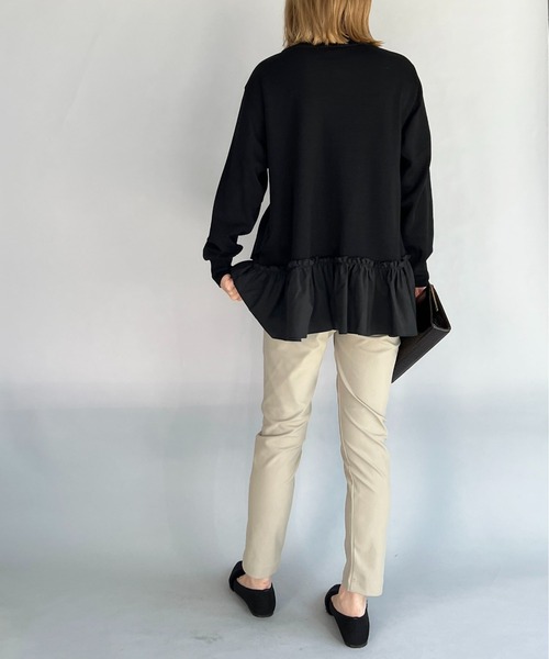 PICCIN（ピッチン）の「メリルハイテンションサーモストアパンツ（その他パンツ・レディース・チャコールグレー/ブラック/ベージュ・M）」の11枚目の写真