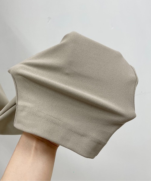 PICCIN（ピッチン）の「メリルハイテンションサーモストアパンツ（その他パンツ・レディース・チャコールグレー/ブラック/ベージュ・M）」の22枚目の写真