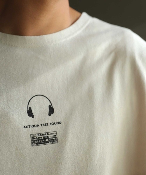 antiqua(アンティカ)の「【tree cafe】半袖Tシャツ(Tシャツ/カットソー・メンズ・ホワイト系その他・L/XL)」の13枚目の写真