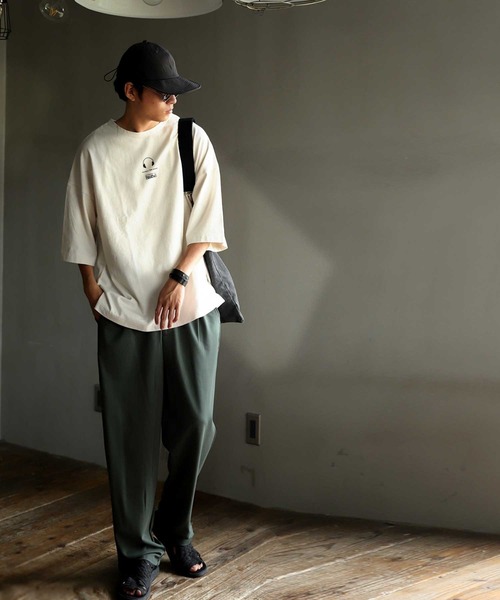 antiqua(アンティカ)の「【tree cafe】半袖Tシャツ(Tシャツ/カットソー・メンズ・ホワイト系その他・L/XL)」の11枚目の写真