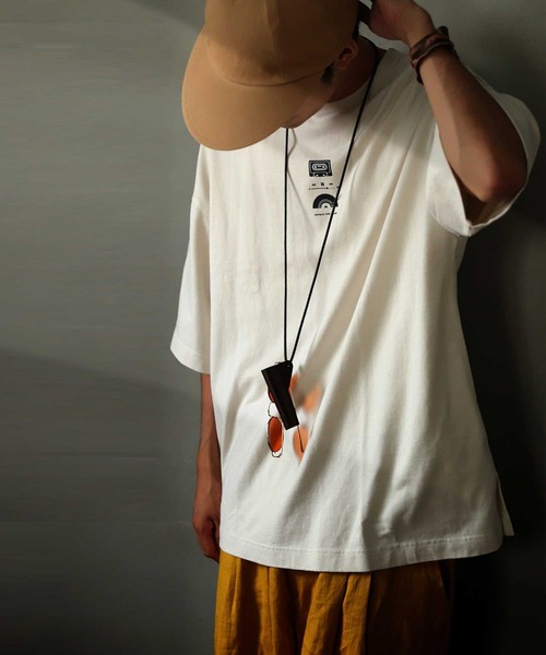 antiqua(アンティカ)の「【tree cafe】半袖Tシャツ(Tシャツ/カットソー・メンズ・ホワイト系その他・L/XL)」の6枚目の写真