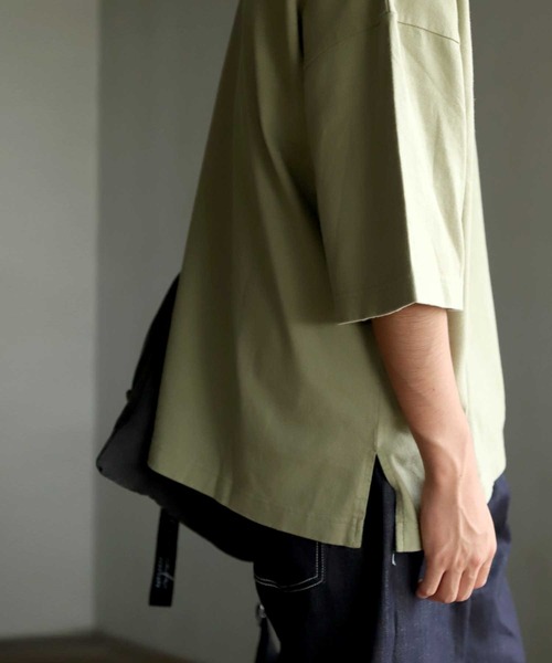 antiqua(アンティカ)の「【tree cafe】半袖Tシャツ(Tシャツ/カットソー・メンズ・ホワイト系その他・L/XL)」の3枚目の写真