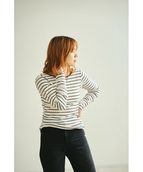 MILLER(ミラー)の「【WEB限定】Millerカップ付ロンT(Tシャツ/カットソー・レディース・レッド/オフホワイト/ブルー/グリーン・FREE)」の5枚目の写真