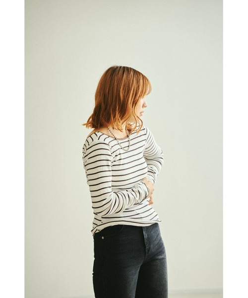 MILLER(ミラー)の「【WEB限定】Millerカップ付ロンT(Tシャツ/カットソー・レディース・レッド/オフホワイト/ブルー/グリーン・FREE)」の6枚目の写真