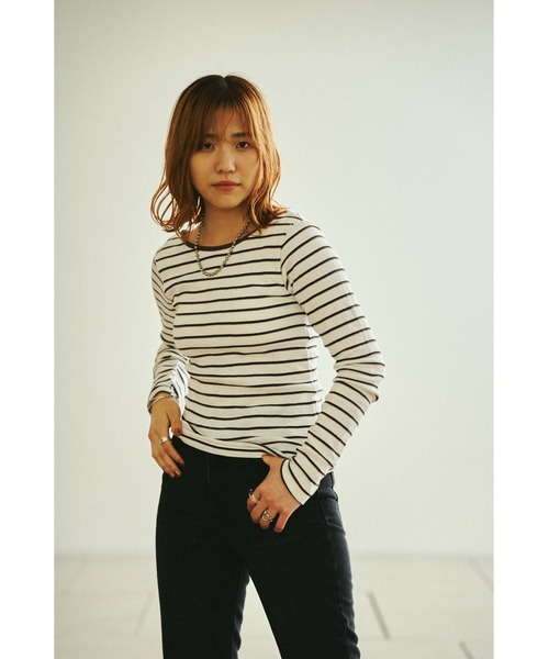 MILLER(ミラー)の「【WEB限定】Millerカップ付ロンT(Tシャツ/カットソー・レディース・レッド/オフホワイト/ブルー/グリーン・FREE)」の8枚目の写真